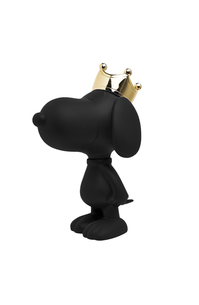 Leblon Delienne Snoopy Crown Figurine, Main, color, Black & Gold