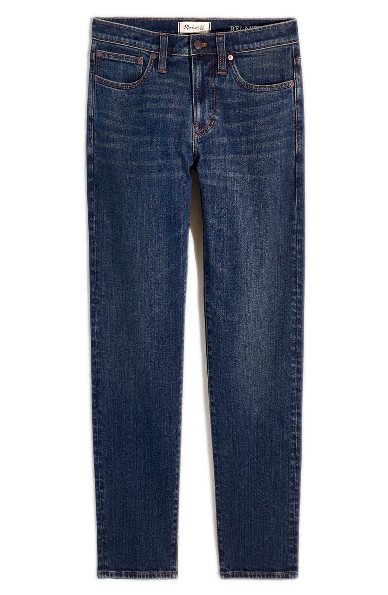 Madewell Relaxed Taper Jeans, Alternate, color, Stratfield Wash