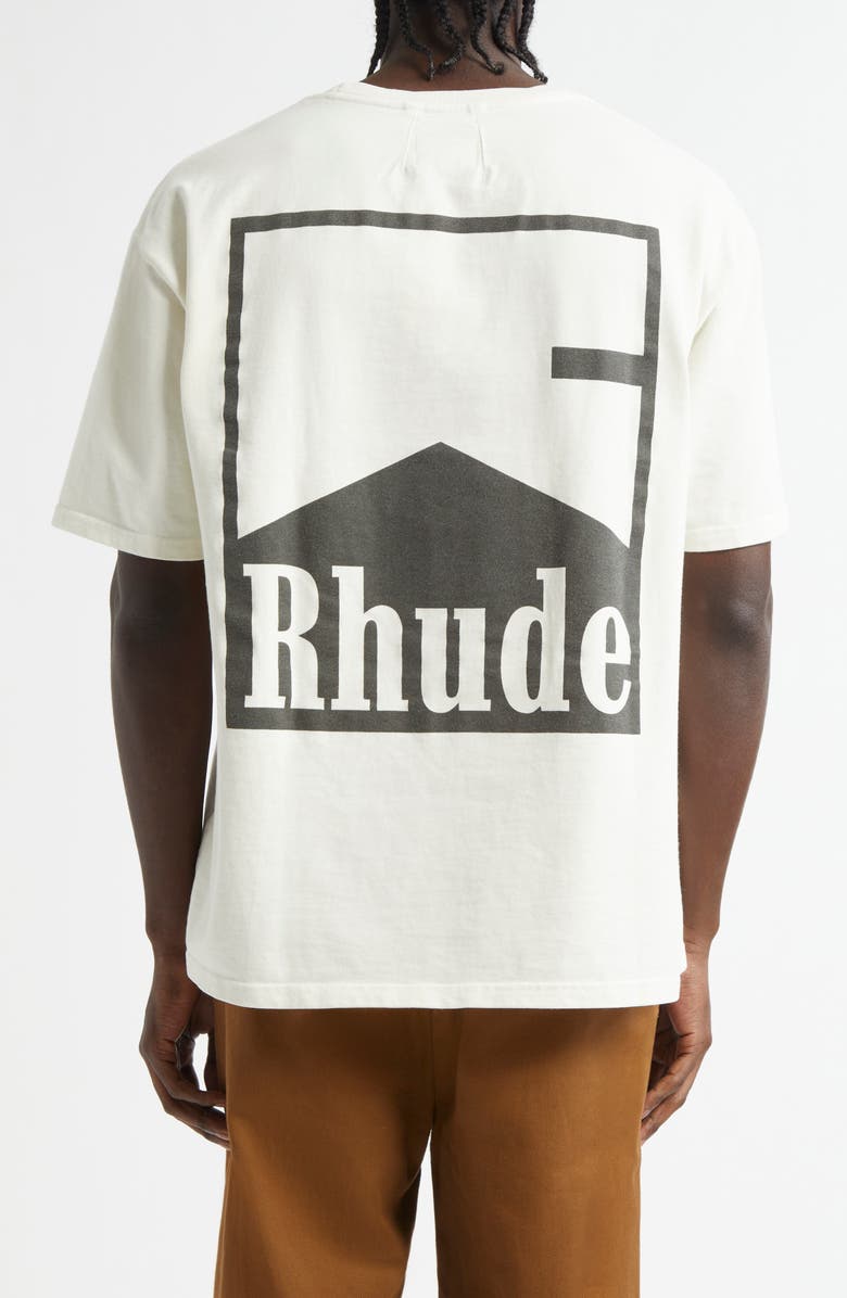 Rhude Chevron Logo Graphic T-Shirt, Alternate, color, 