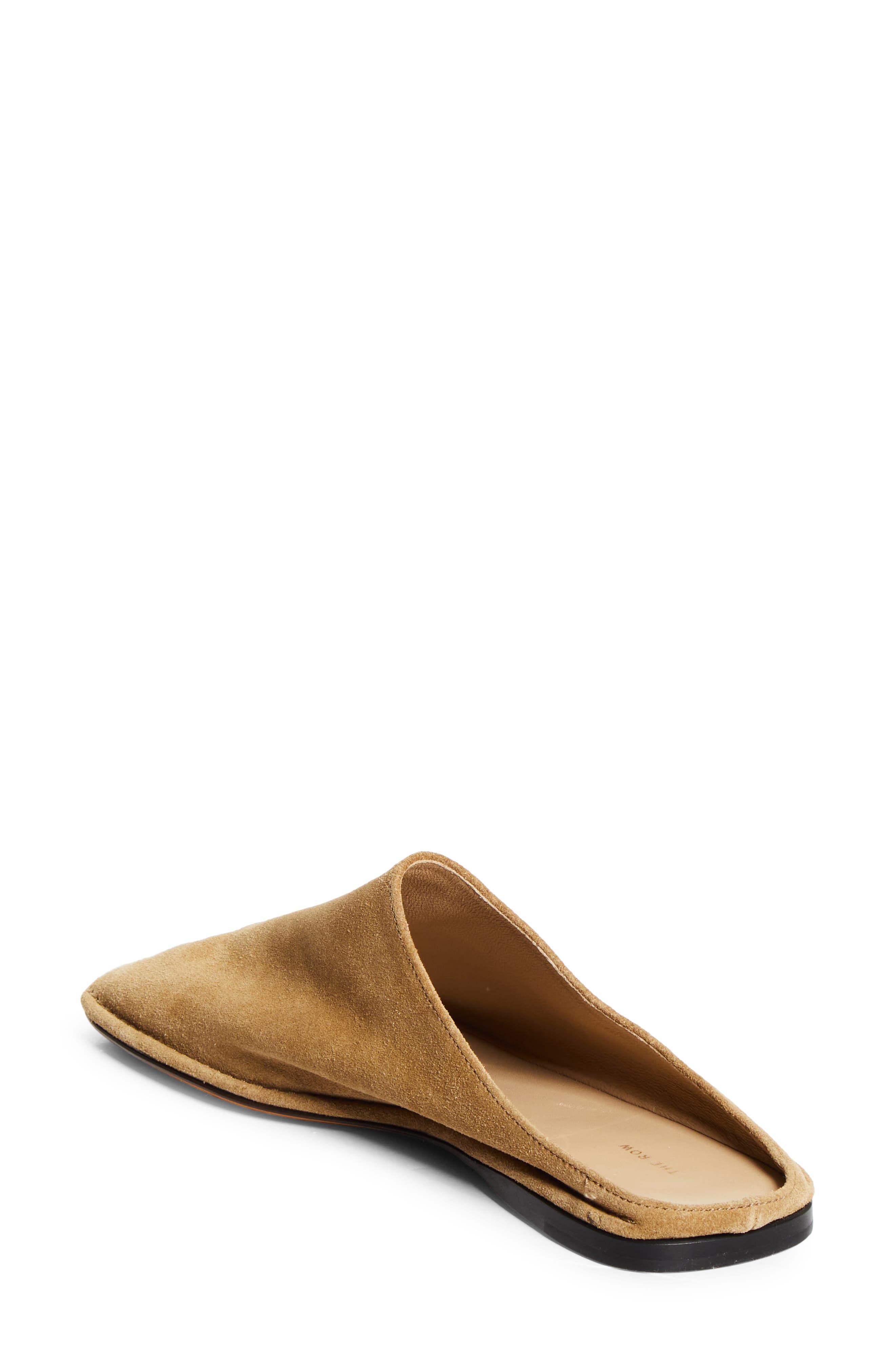 The Row Piper Mule, Alternate, color, Mud Brown