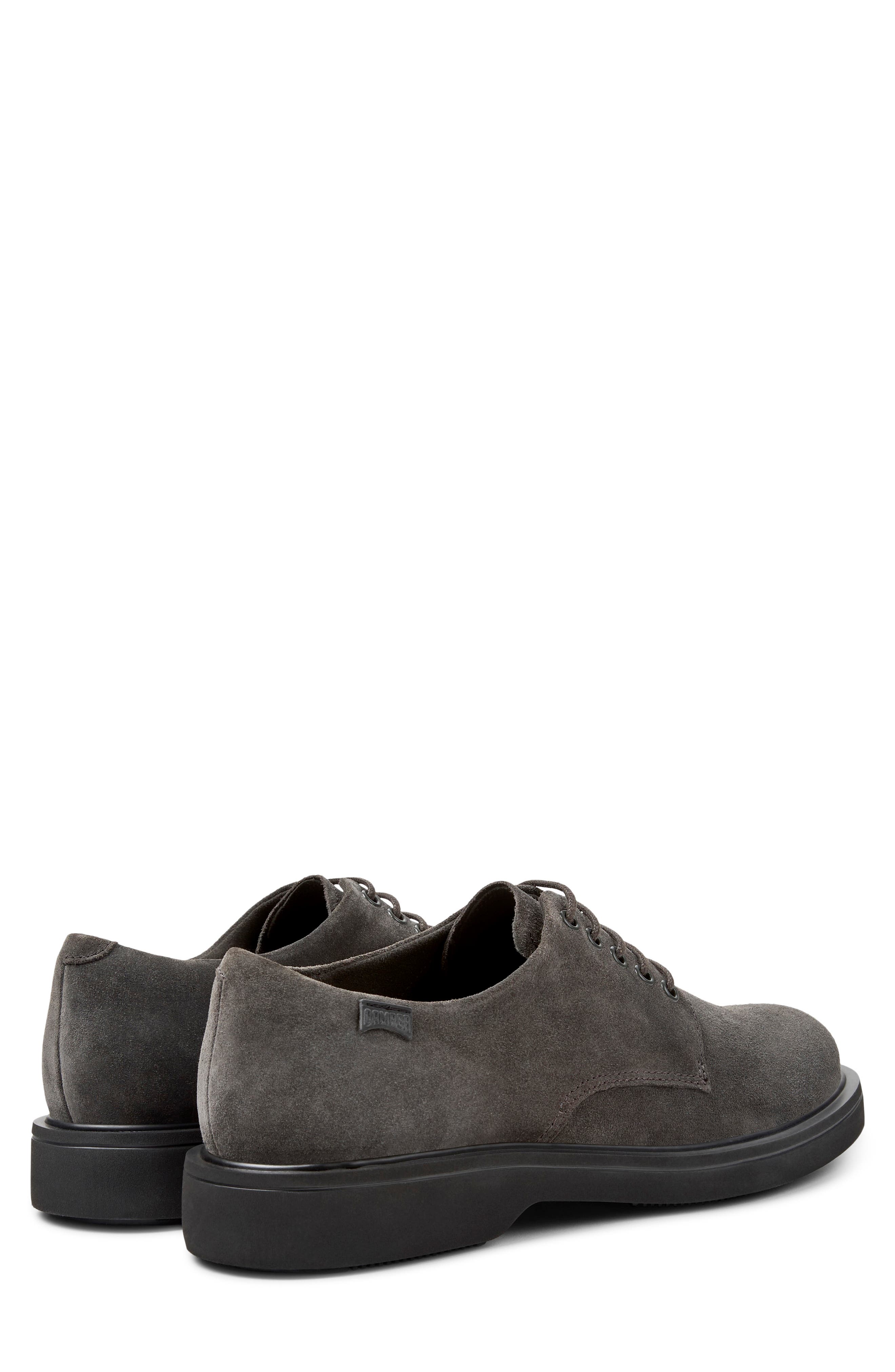 Norman Plain Toe Derby, Alternate, color, DARK GRAY
