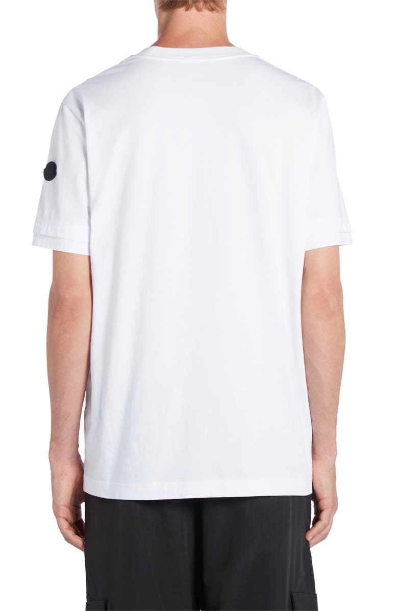 Moncler Logo Cotton Graphic T-Shirt, Alternate, color, 