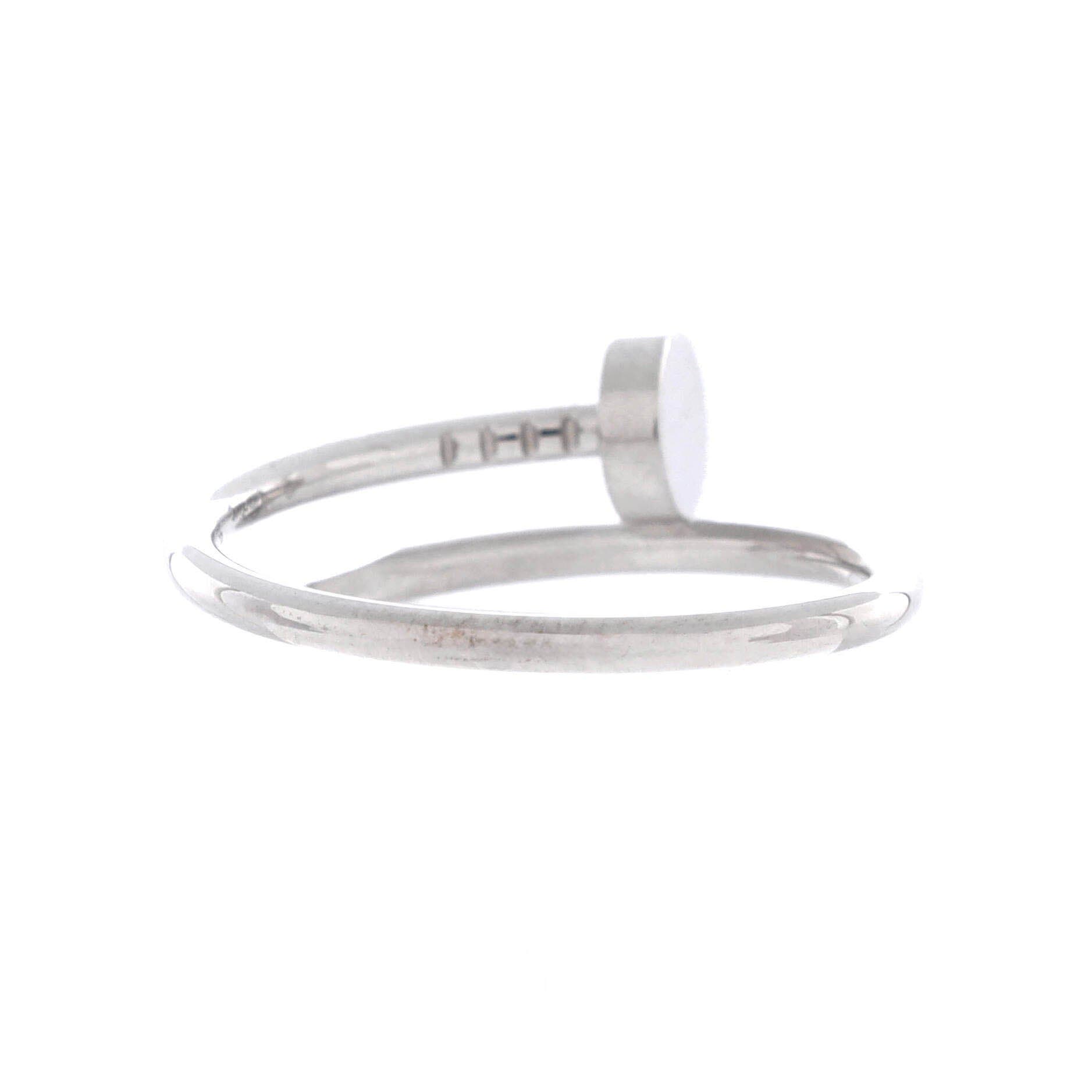 Juste un Clou Ring 18K White Gold Small, Alternate, color, Metallic Gold
