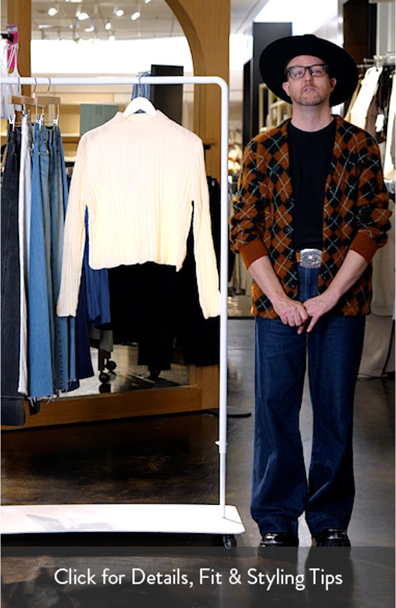 Wynford Scallop Mock Neck Sweater, sales video thumbnail