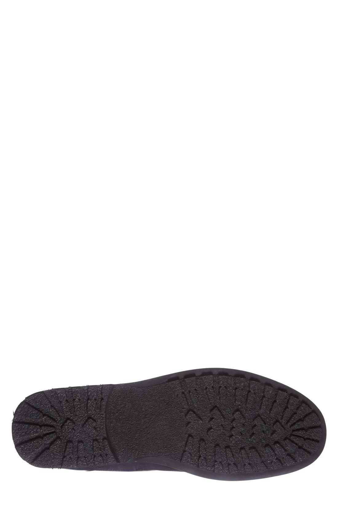 'Northstar' Cap Toe Boot, Alternate, color, BLACK LEATHER