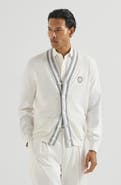 Brunello Cucinelli Cotton cardigan with logo