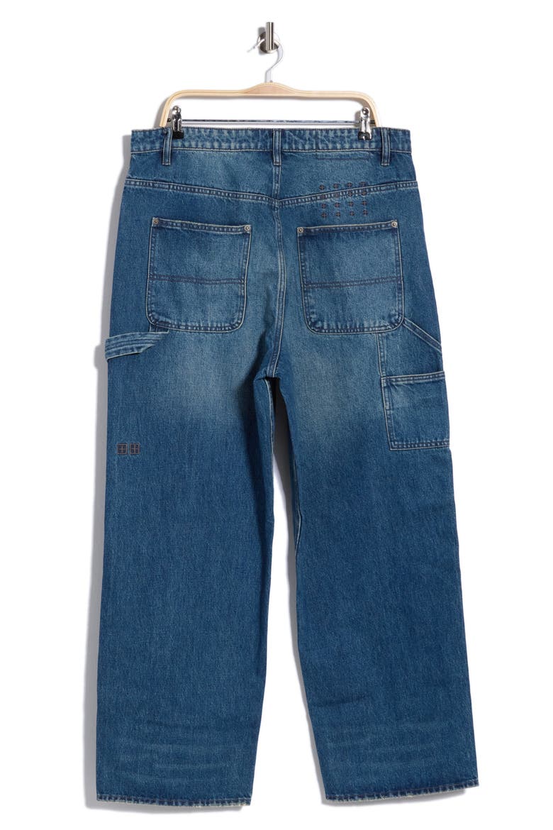 Maxx Mids Carpenter Jeans, Alternate, color, DENIM