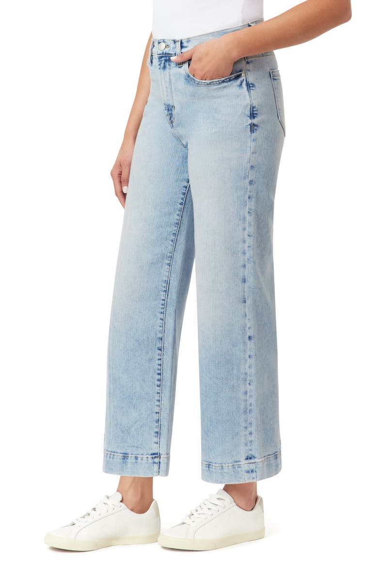 Kensie The Crop Wide Leg Jeans, Alternate, color, 