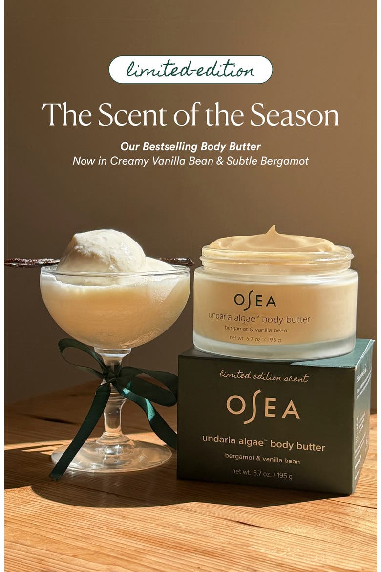 Undaria Algae Bergamot & Vanilla Bean Body Butter, Alternate, color, NO COLOR