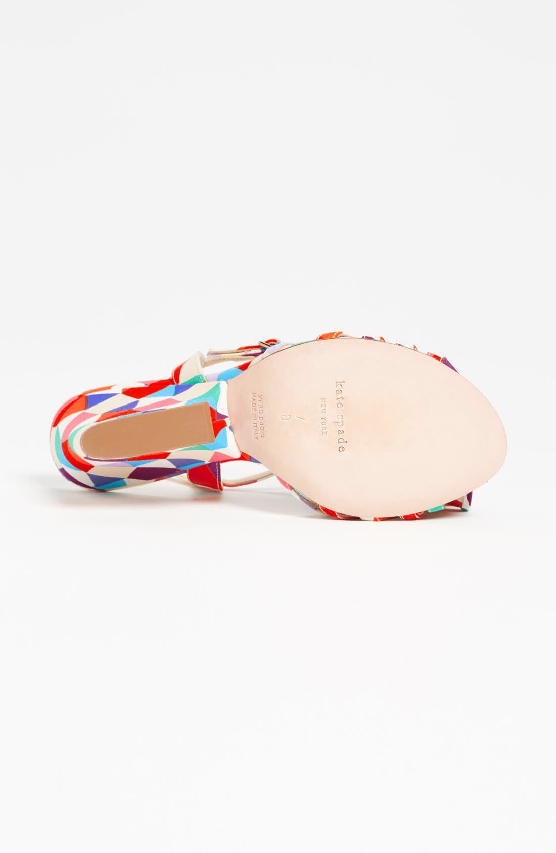 'salem' wedge sandal, Alternate, color, MULTI TRIANGLE PRINT
