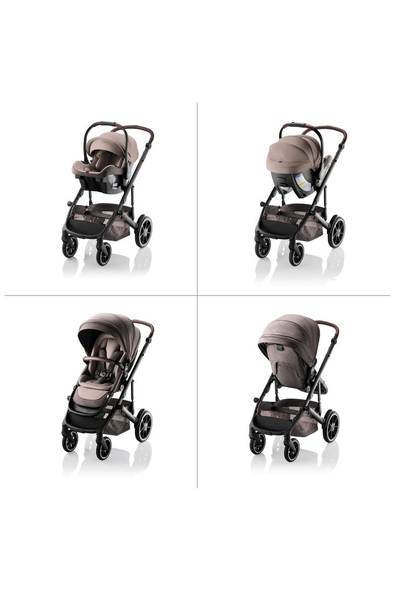 Juni™ Infant Car Seat and Tura™ Stroller Travel System, Alternate, color, TRUFFLE