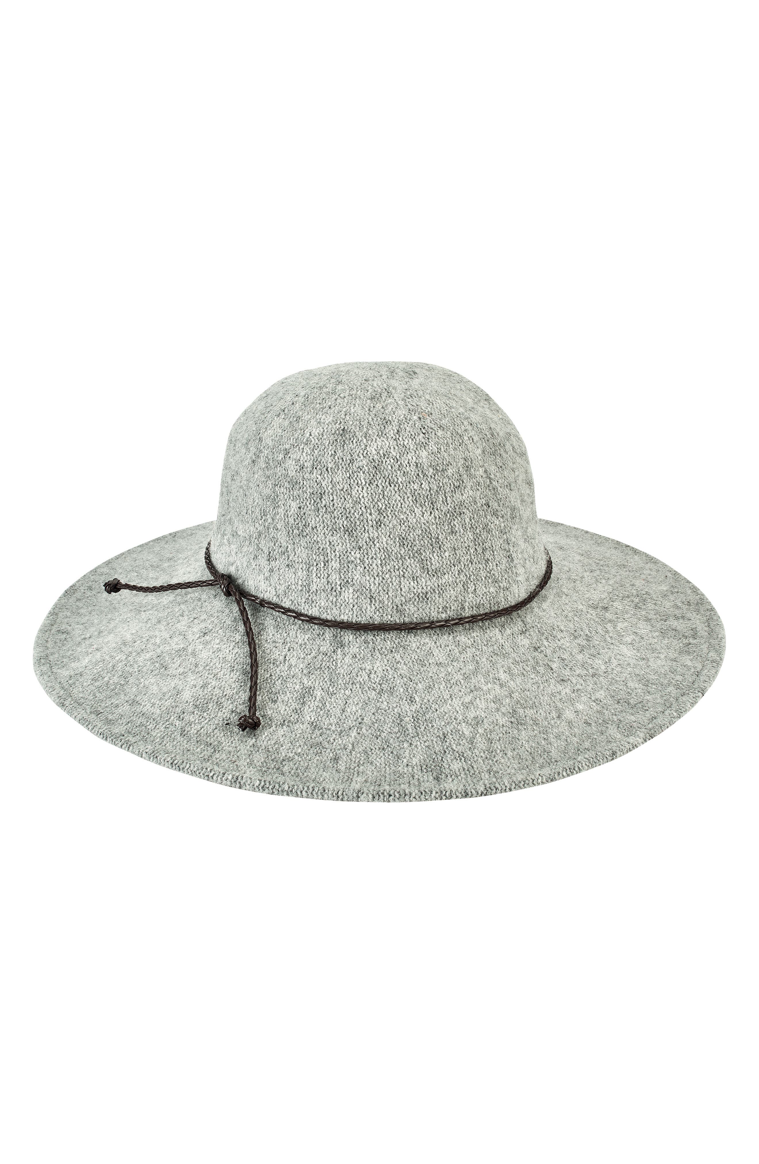 San Diego Hat Heathered Knit Floppy Hat