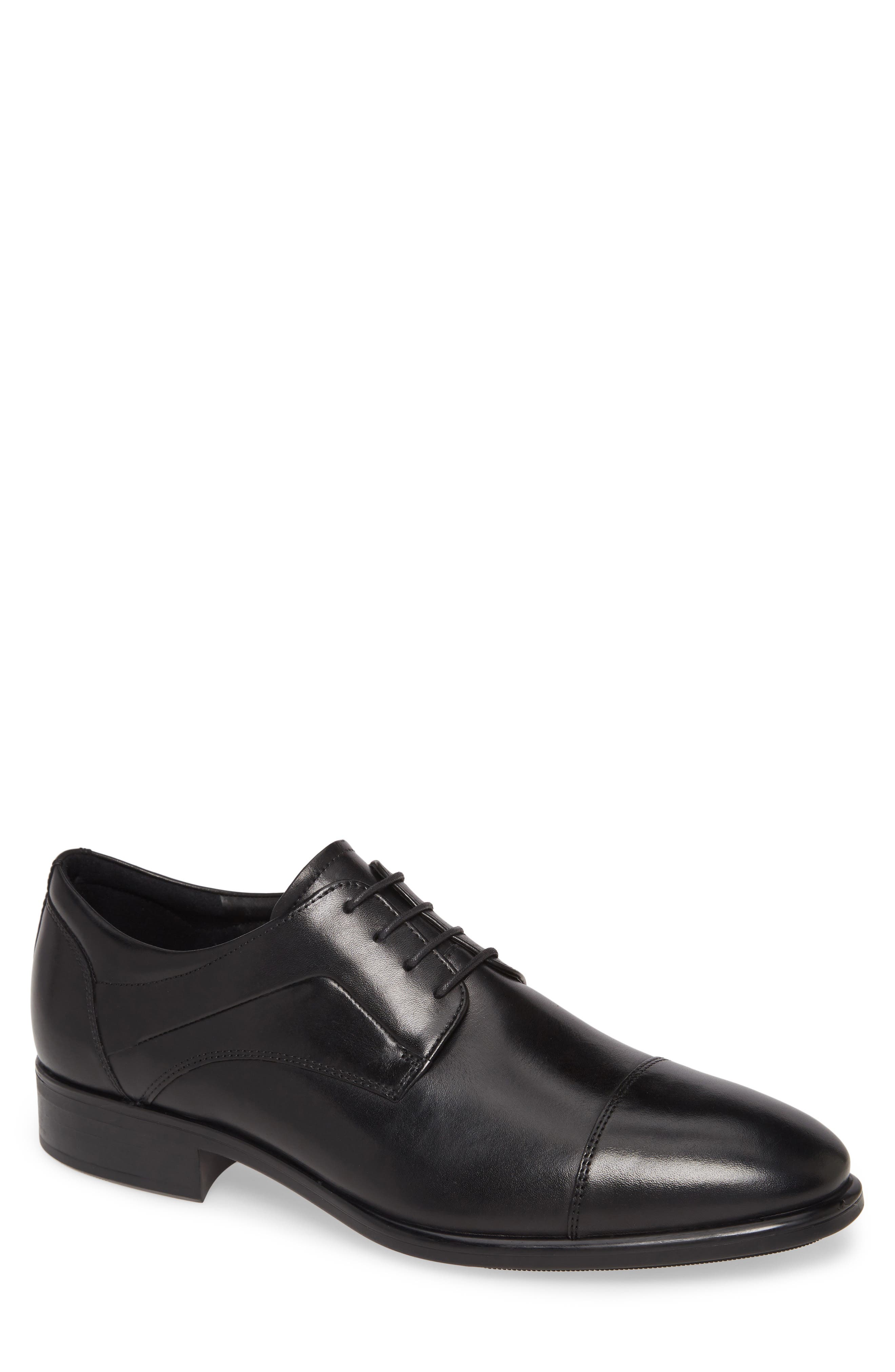 ECCO Citytray Cap Toe Derby, Main, color, 