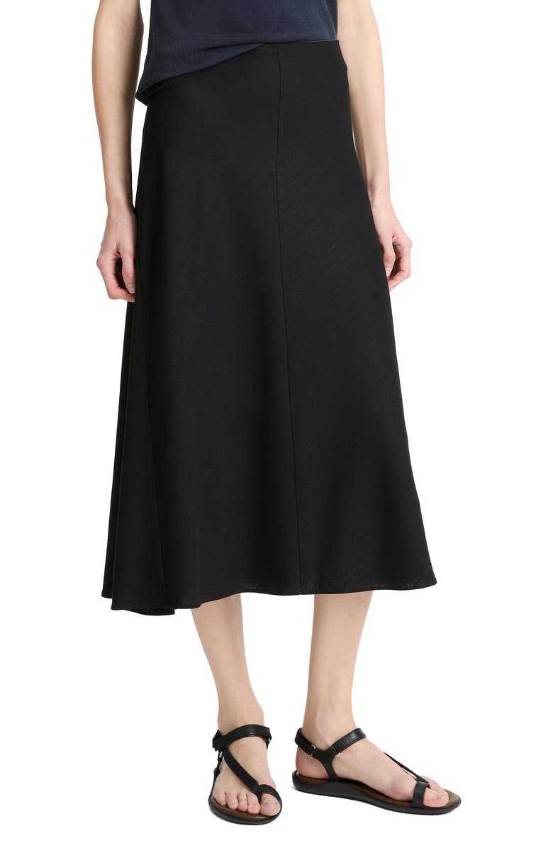 Vince Bias Cut Full Skirt, Main, color, 