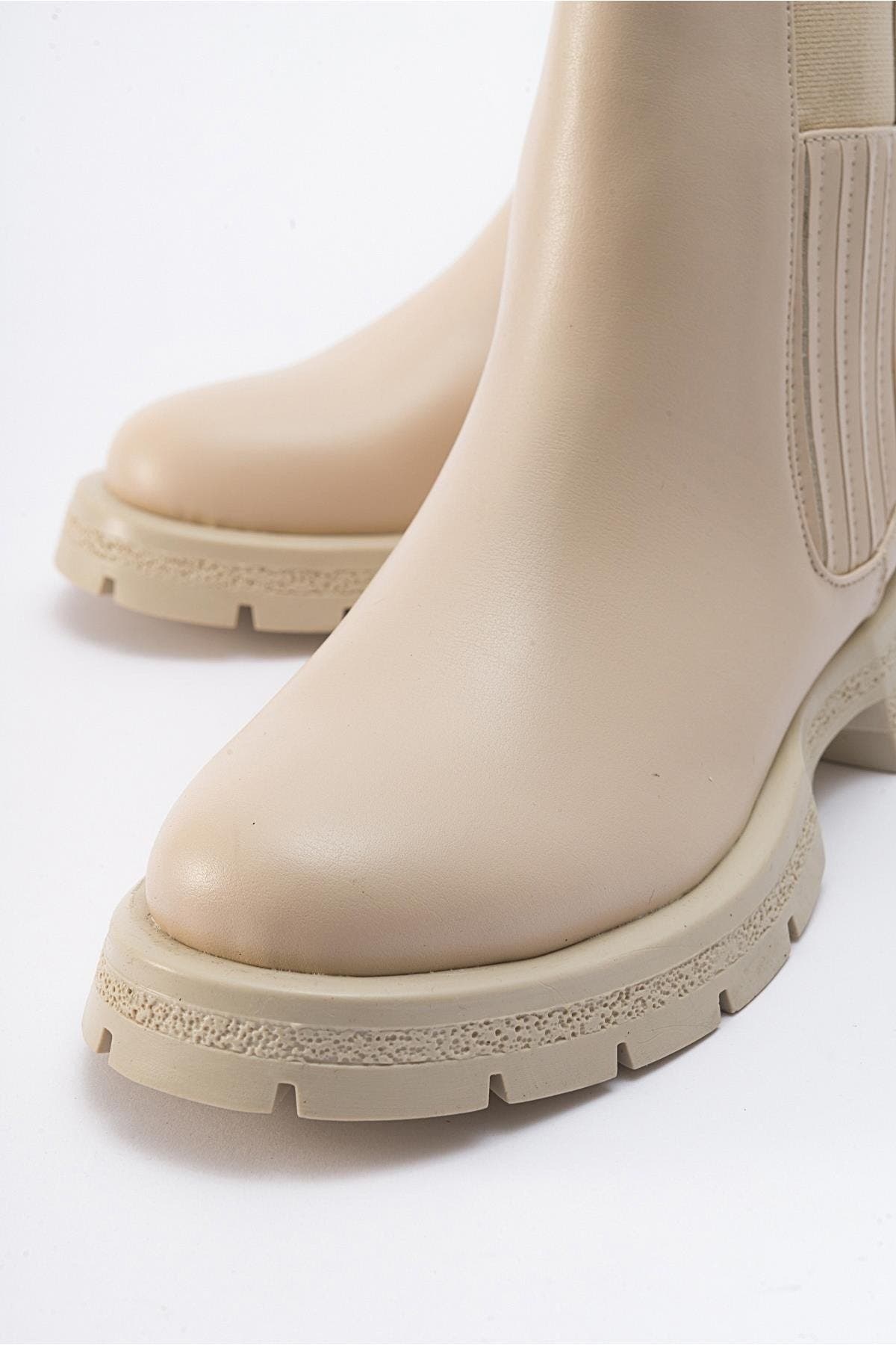 Sofia Chelsea Boot, Alternate, color, Beige Faux Leather
