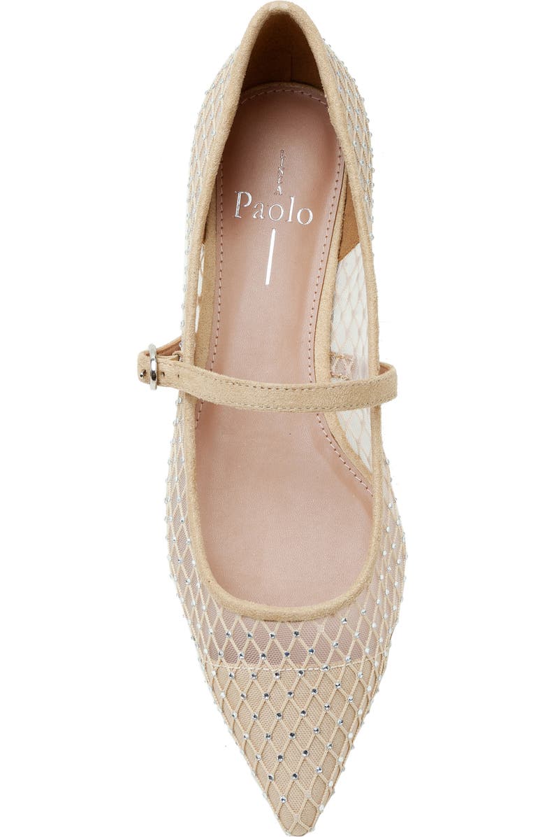 Linea Paolo Nadeen Pointed Toe Flat, Alternate, color, Beige Blush