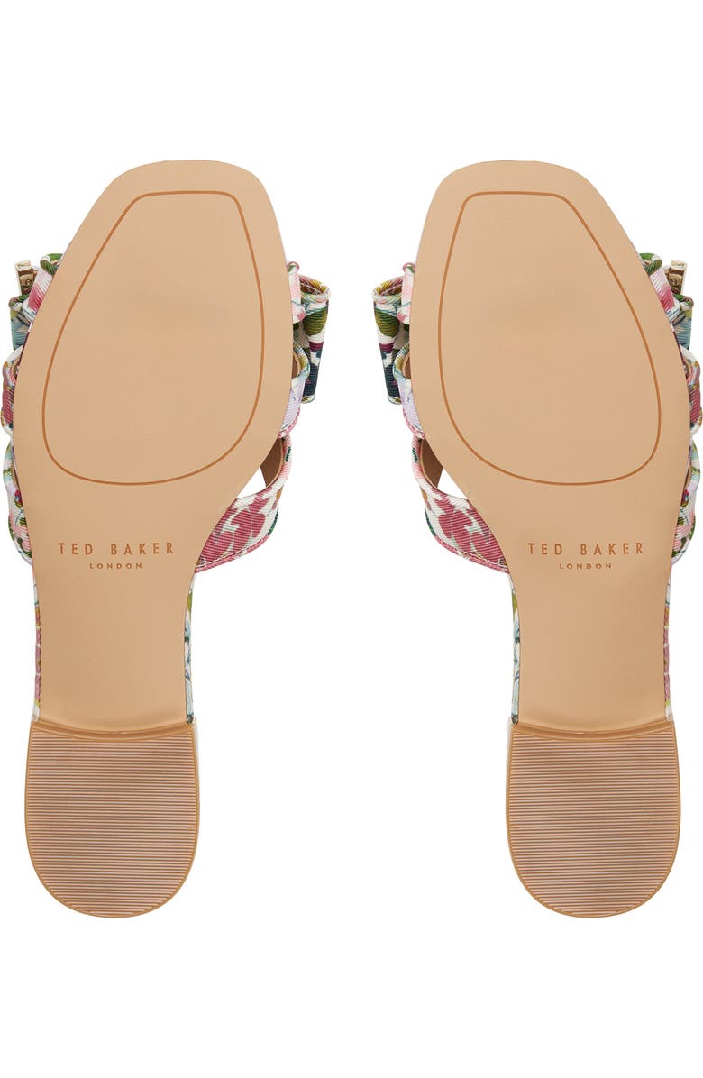 Ted Baker London Elsie Bow Slide Sandal, Alternate, color, Other Purple