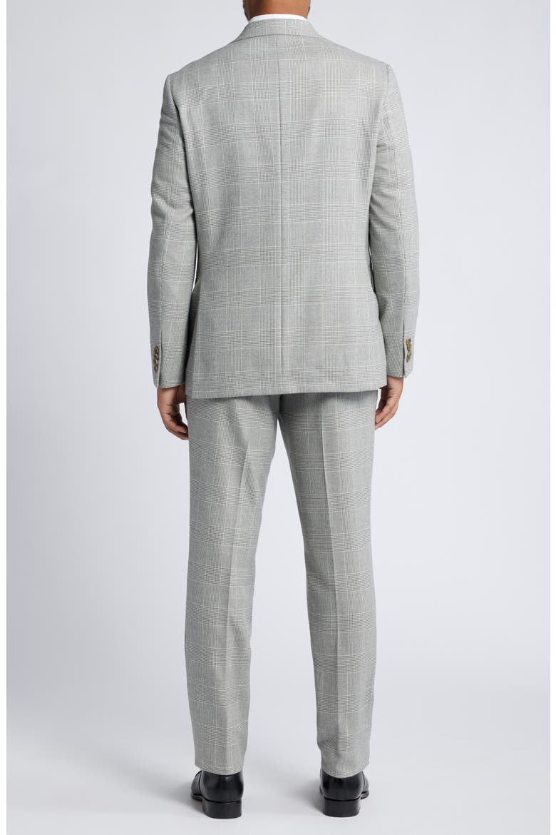 Mason Plaid Wool Suit, Alternate, color, LIGHT GREY