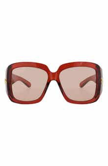 Gucci 55mm Square Sunglasses