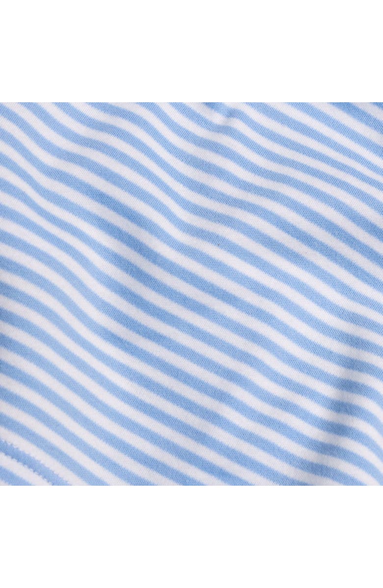 Little English Kids' Striped Long Sleeve Polo, Alternate, color, Light Blue Stripe