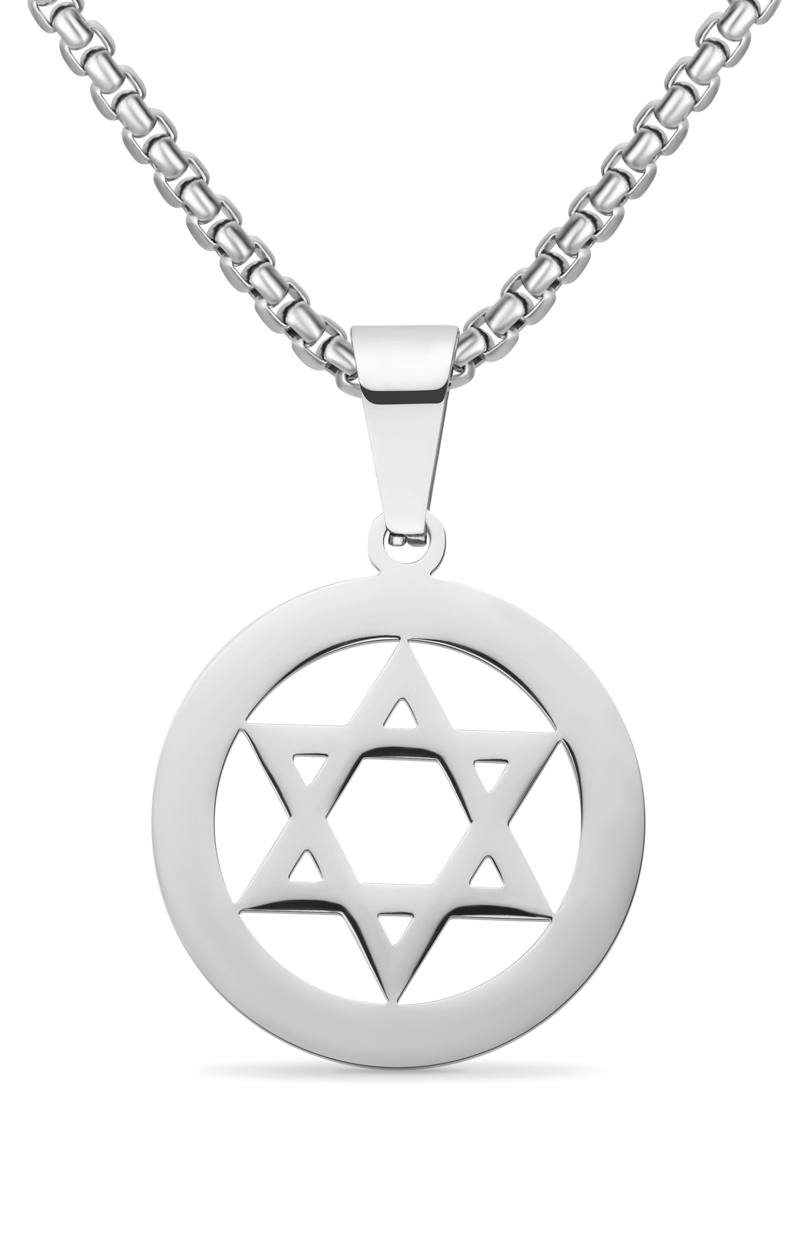 EDFORCE Star of David Pendant Necklace
