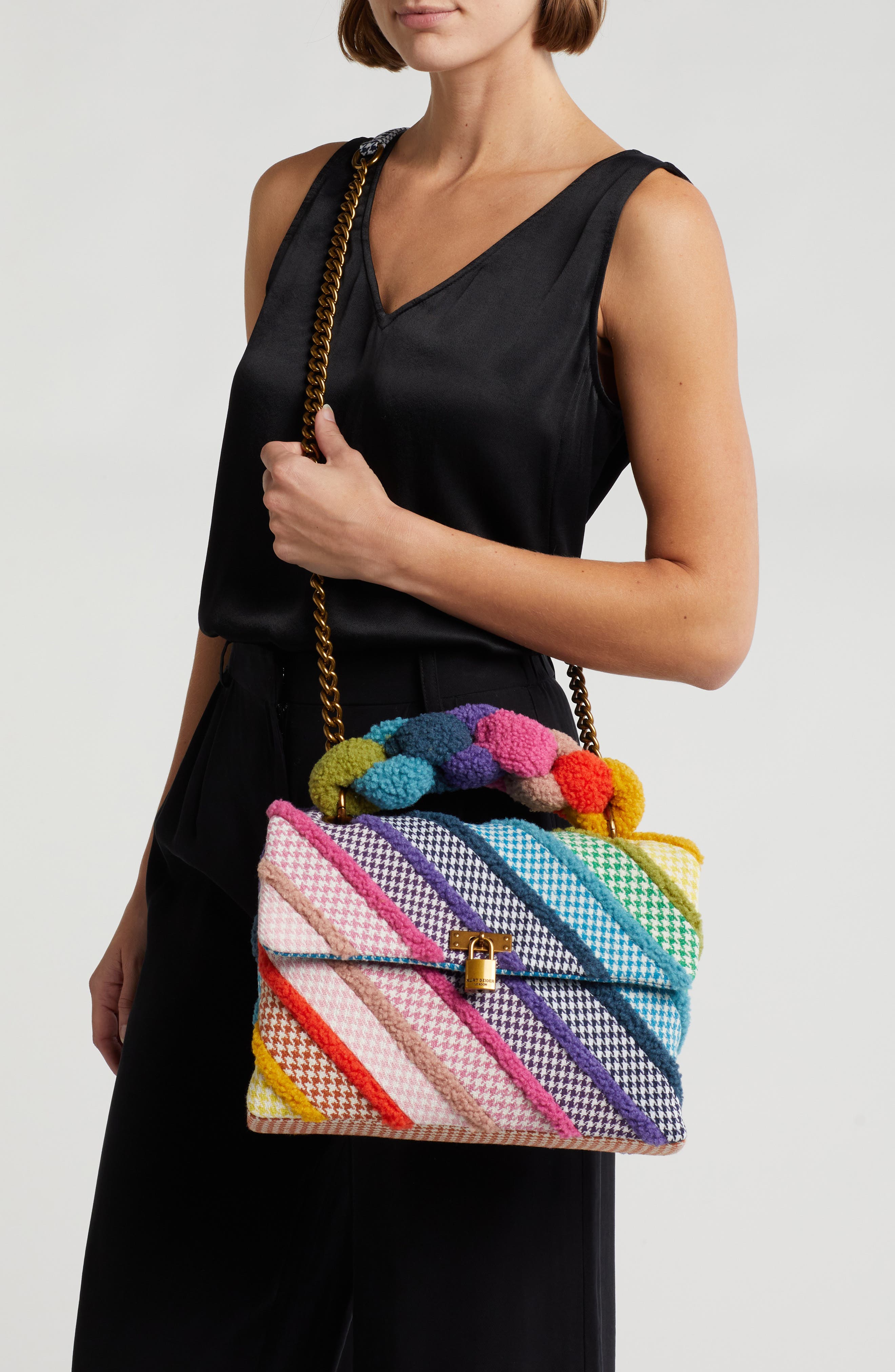 Kurt Geiger London Large Brixton Soft Shoulder Bag, Alternate, color, 