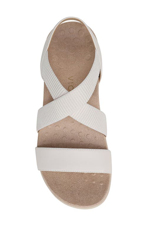 Vionic Raina Slingback Sandal In White