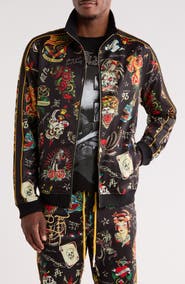 Ed Hardy Flashboard Track Jacket