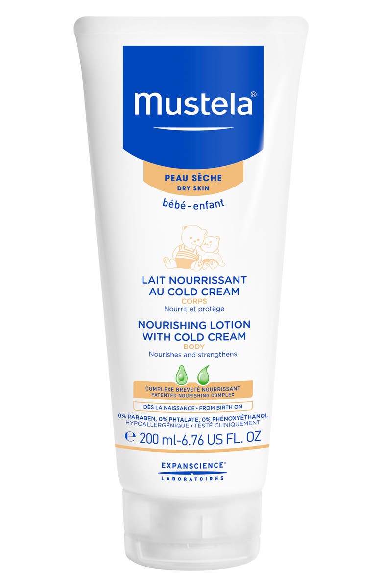 Mustela<sup>®</sup> Nourishing Lotion with Cold Cream, Main, color,