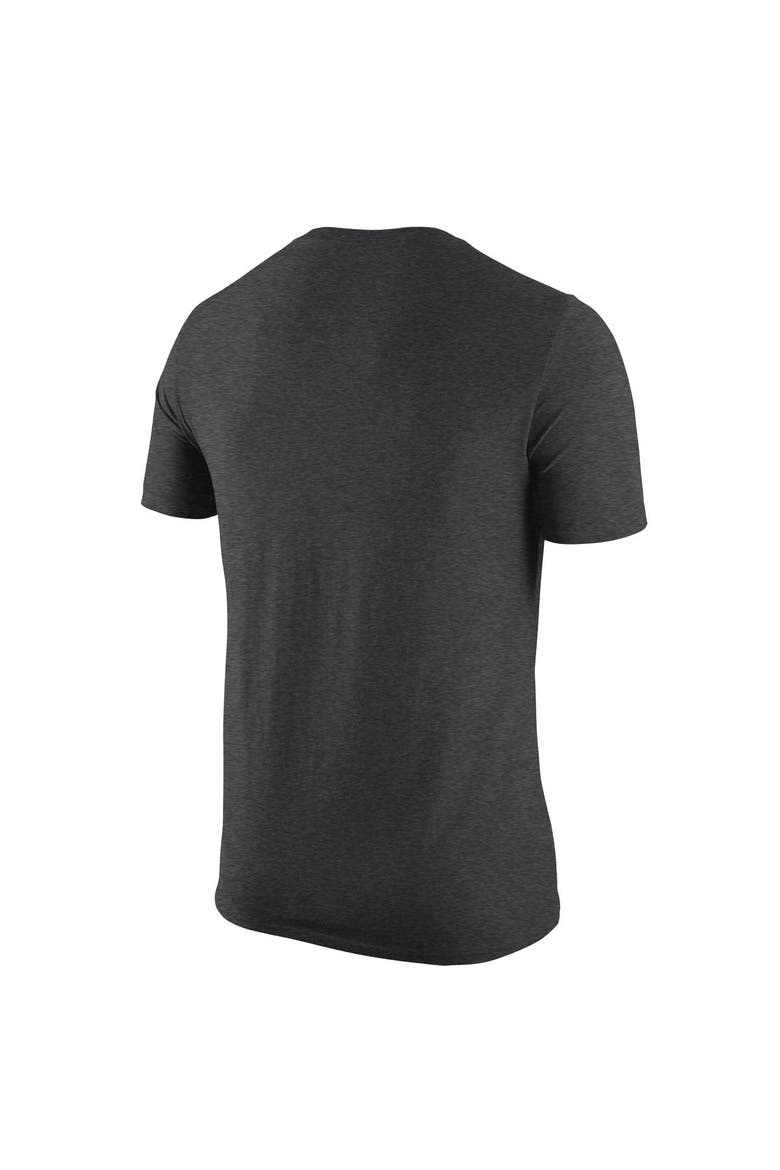 Men's Nike Heather Black Army Black Knights 2026 West Point Classic Collection Tri-Blend T-Shirt, Alternate, color, Heather Black