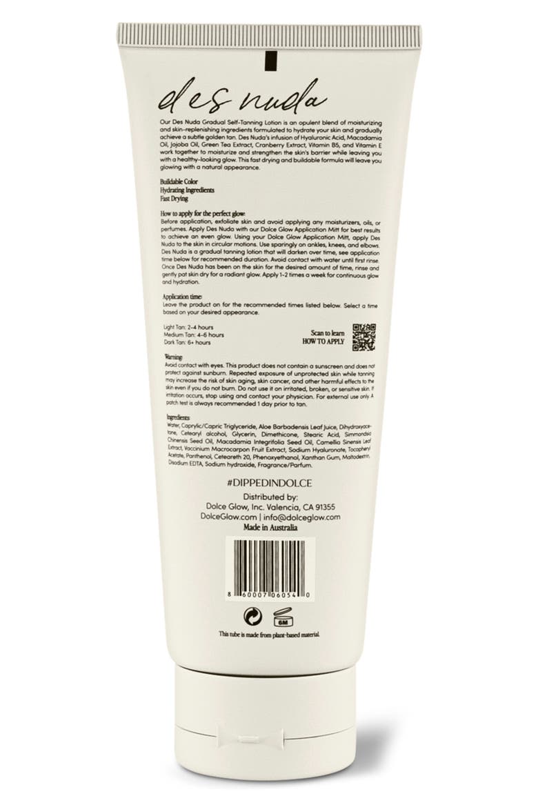 Des Nuda Gradual Tanning Lotion, Alternate, color, NONE