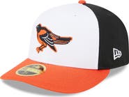 New Era Men's New Era  White Baltimore Orioles 2024 Batting Practice Low Profile 59FIFTY Fitted Hat