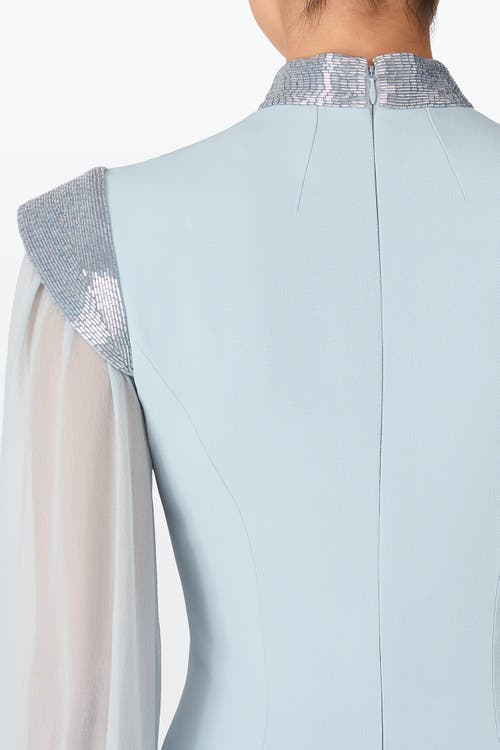 Jenny Packham Isabelle Maxi Dress In Blue