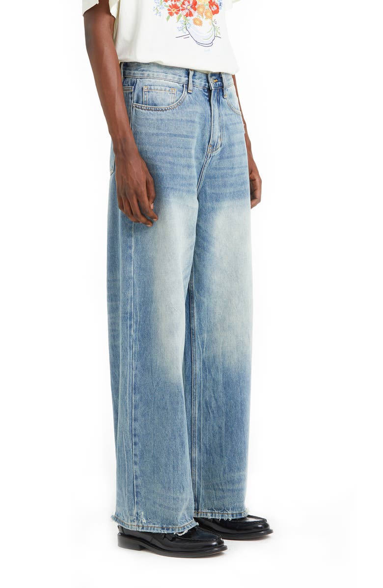 FOUND Baggy Wide Leg Jeans, Alternate, color, 