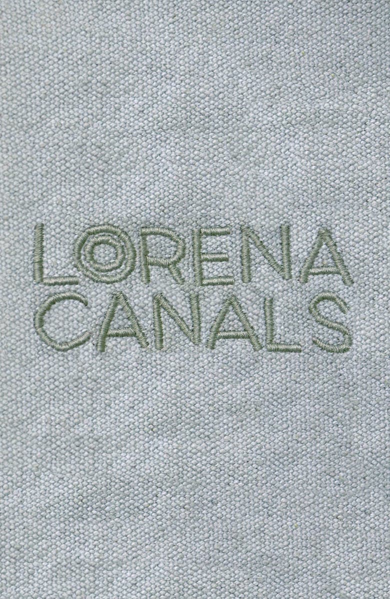 Lorena Canals Cleo Pouf, Alternate, color, Blue Sage