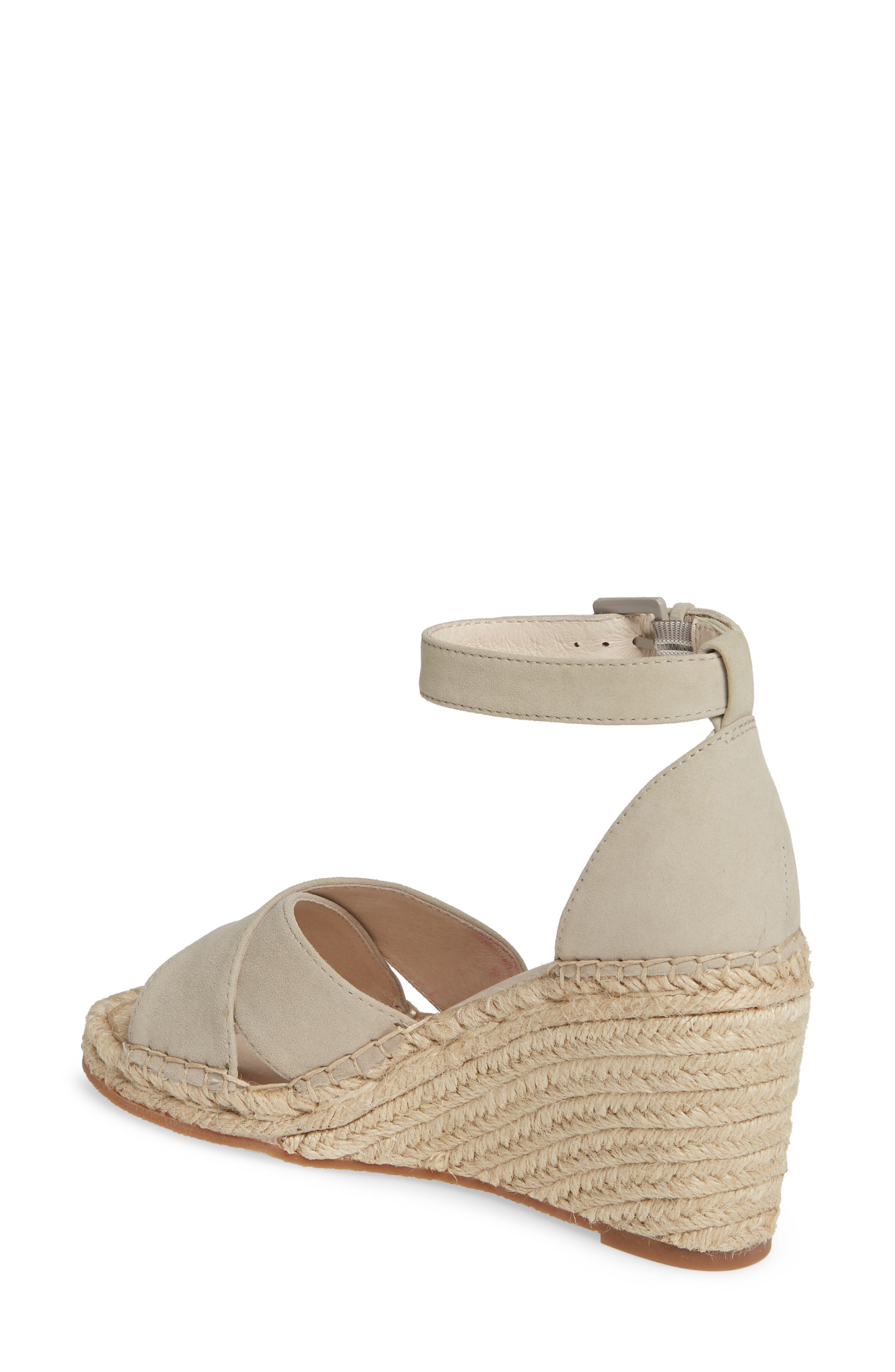 Shiloh Espadrille Sandal, Alternate, color, STONE SUEDE