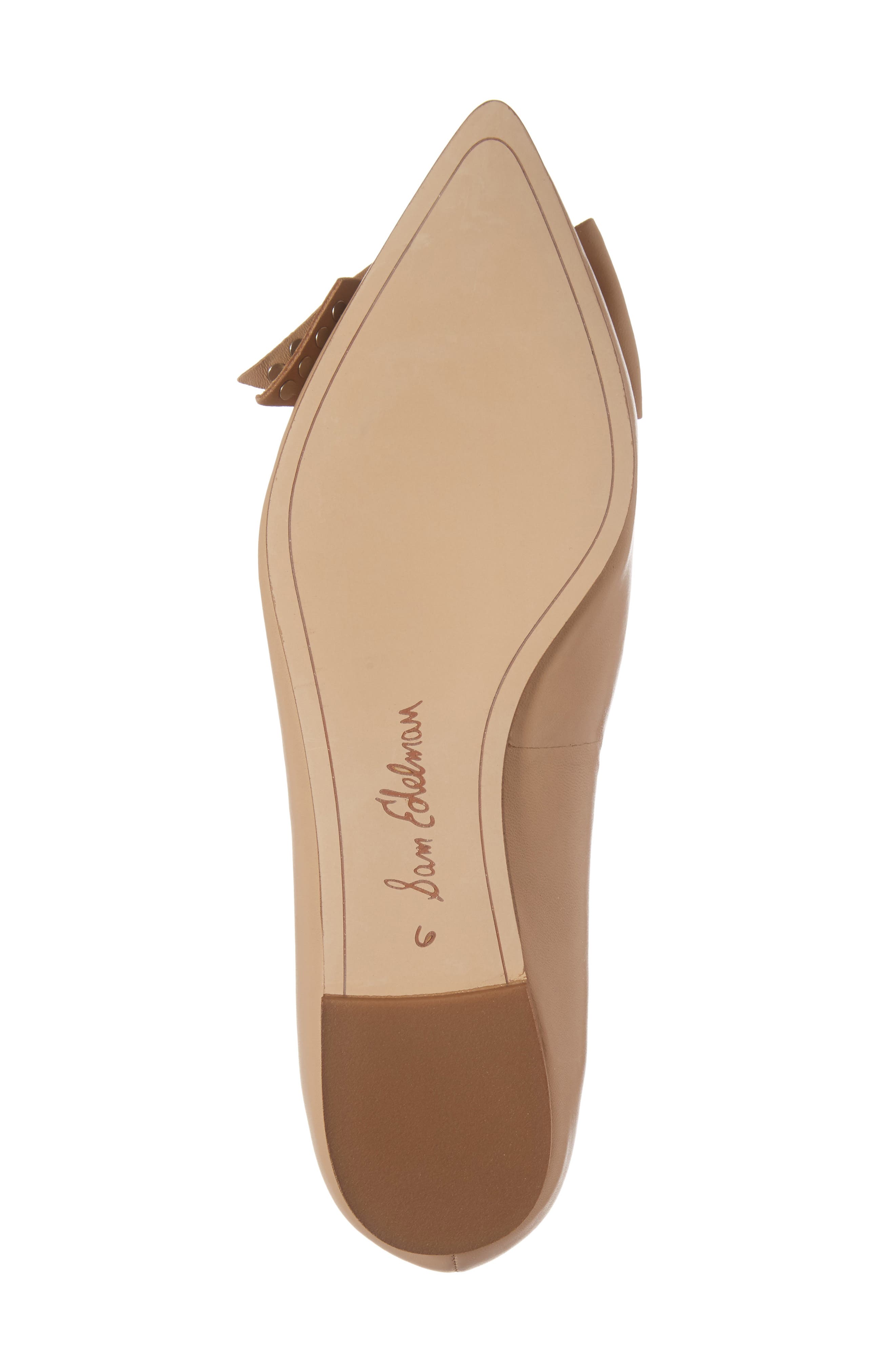 Raisa Bow Flat, Alternate, color, CLASSIC NUDE