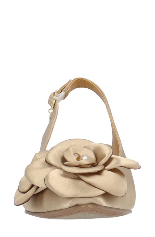 J. Reneé Jozey Pointed Toe Slingback Pump In Neutral