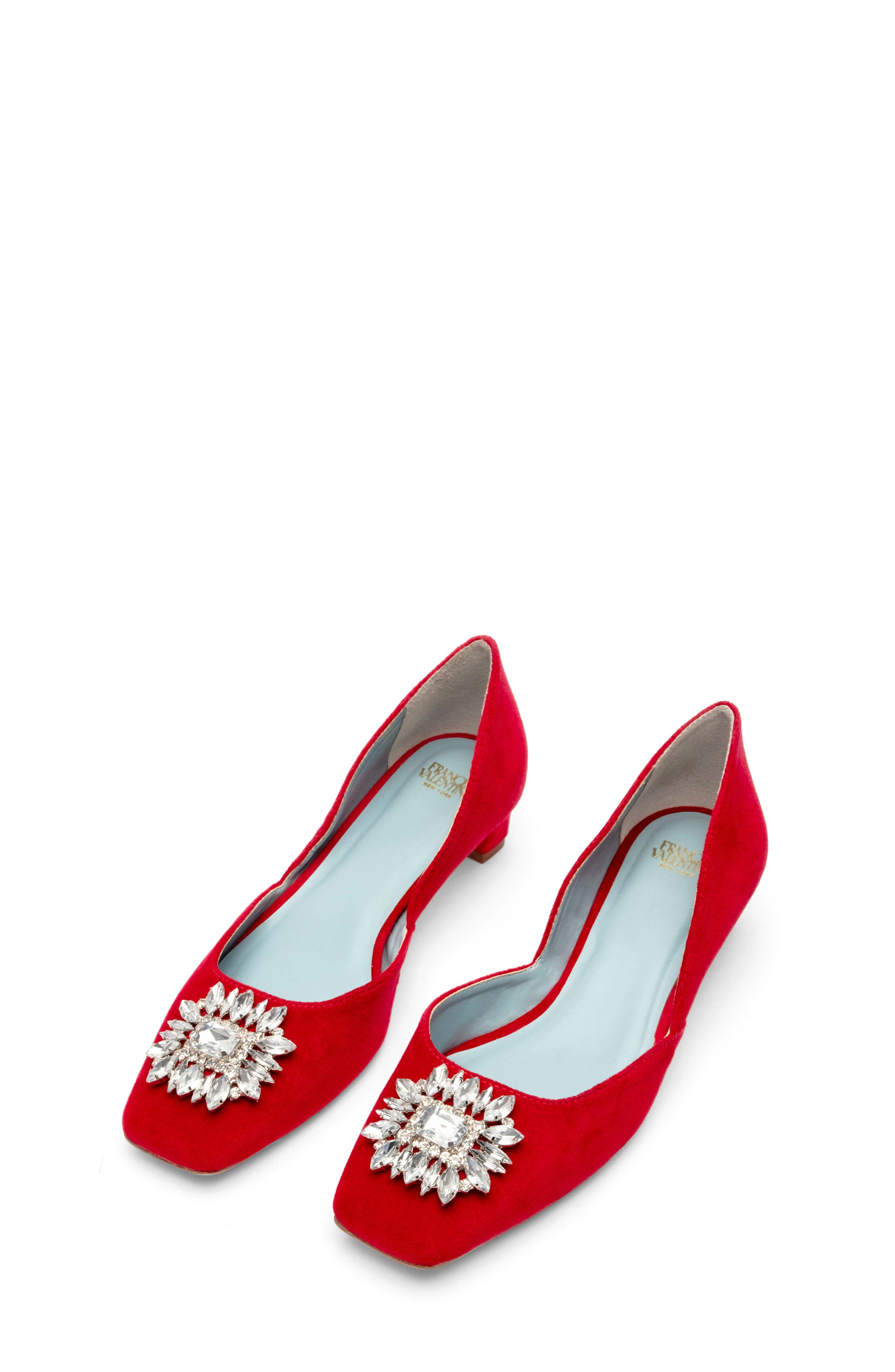 McCall d'Orsay Pump, Alternate, color, RED