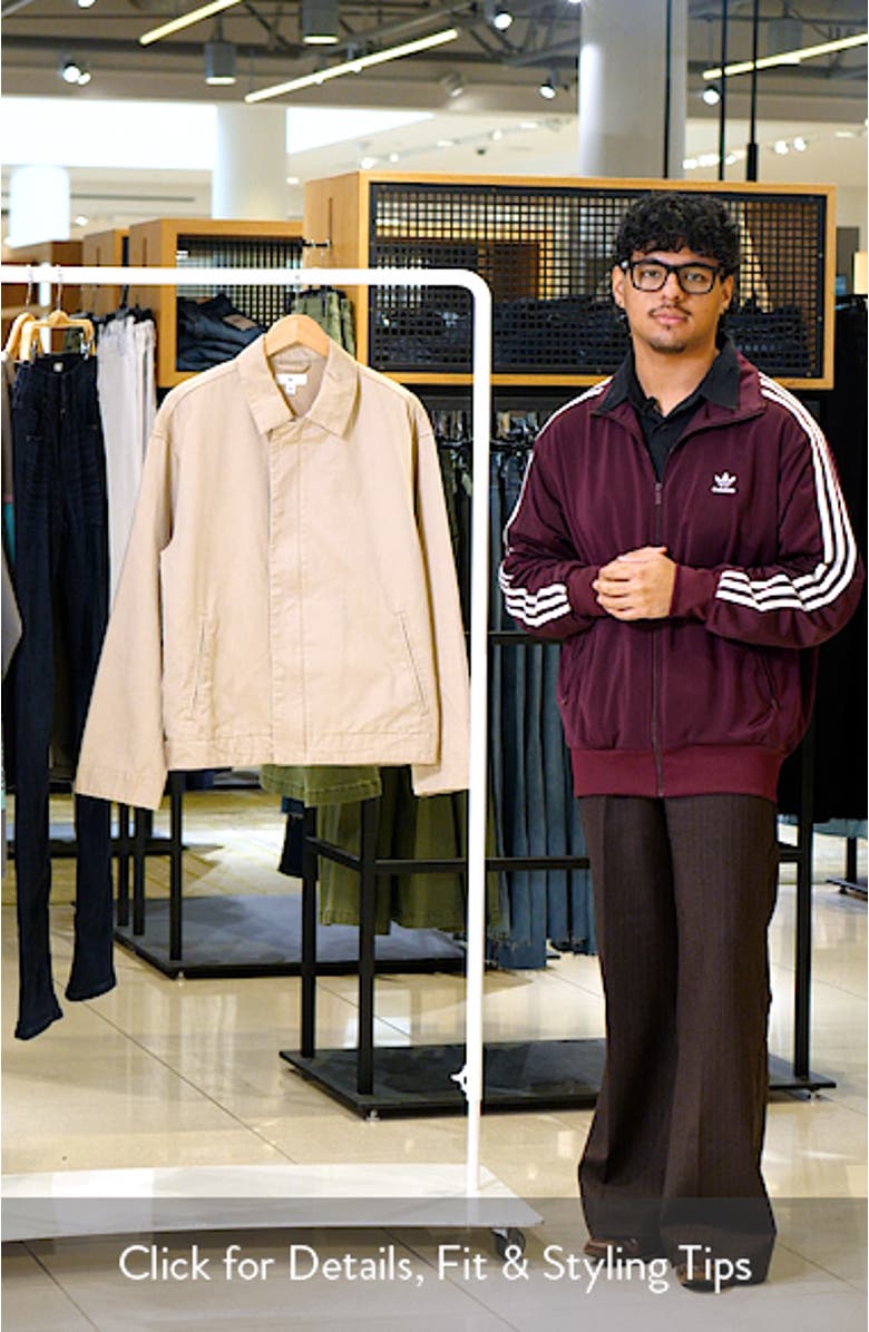 Cotton Twill Zip Jacket, sales video thumbnail