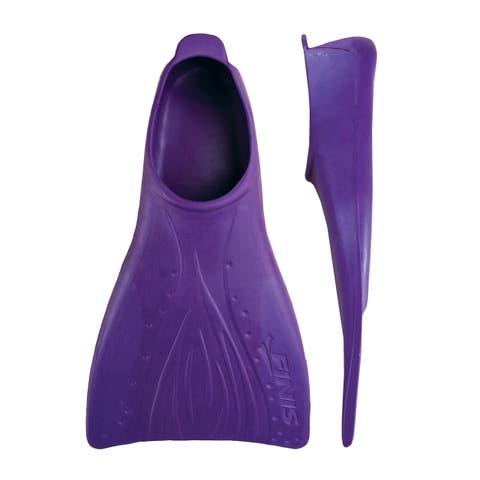 Booster Swim Fins for Kids Floating Rubber Fins Teaches Kick Technique Open Toe Design Comfortable Fit