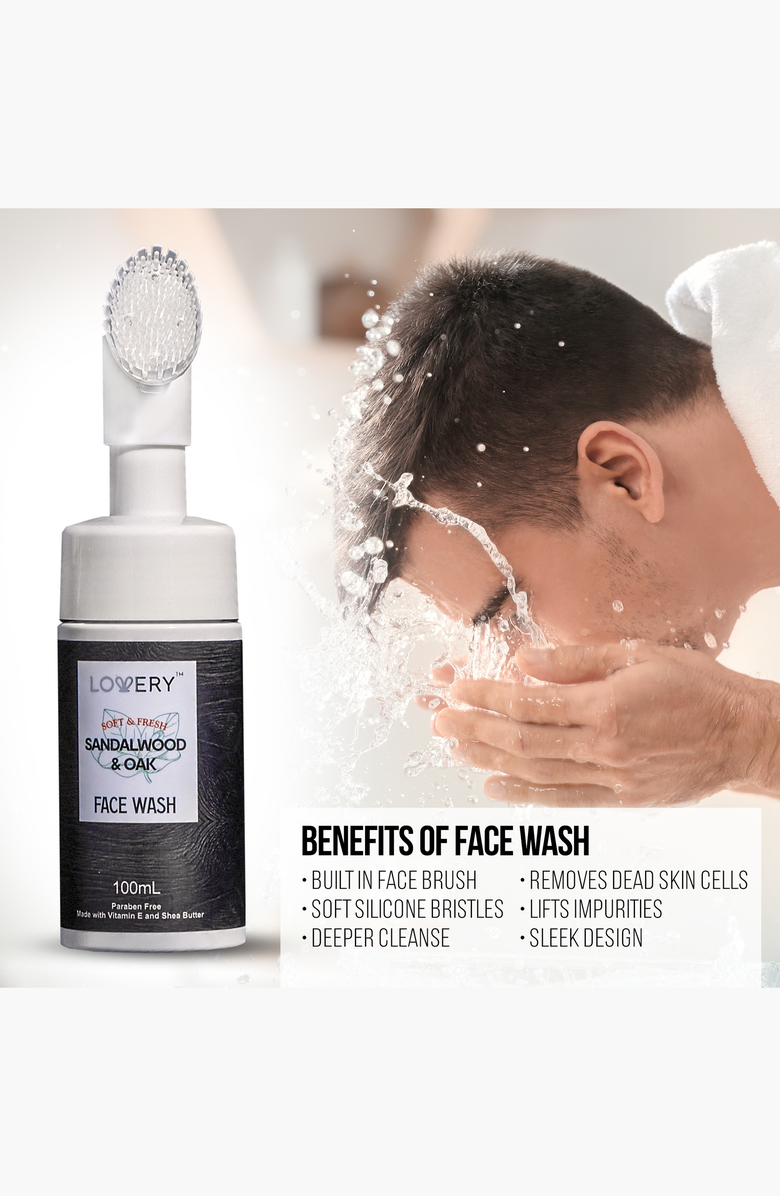 Lovery Luxury Spa Kit - Sandalwood & Oak Scented Bath Gift Set & Shower Basket, Alternate, color, Sandalwood & Oak