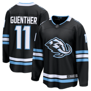 FANATICS Men's Fanatics Dylan Guenther Black Utah Mammoth Home Breakaway Player Jersey