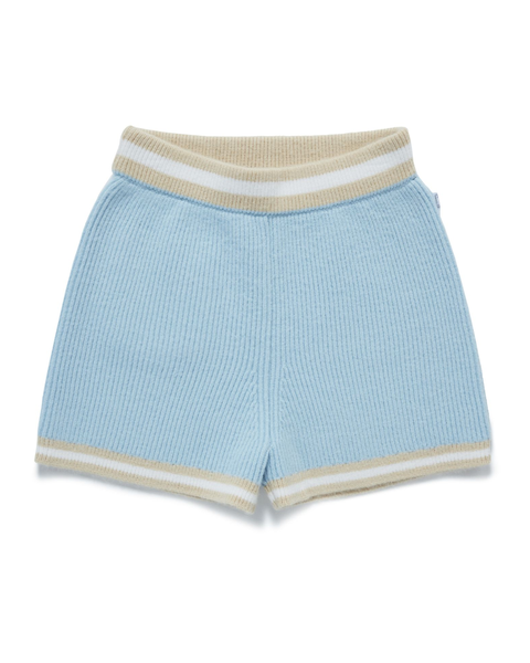 | Smiley� Wimbeldon Knit Shorts , Blue , Small , 2
