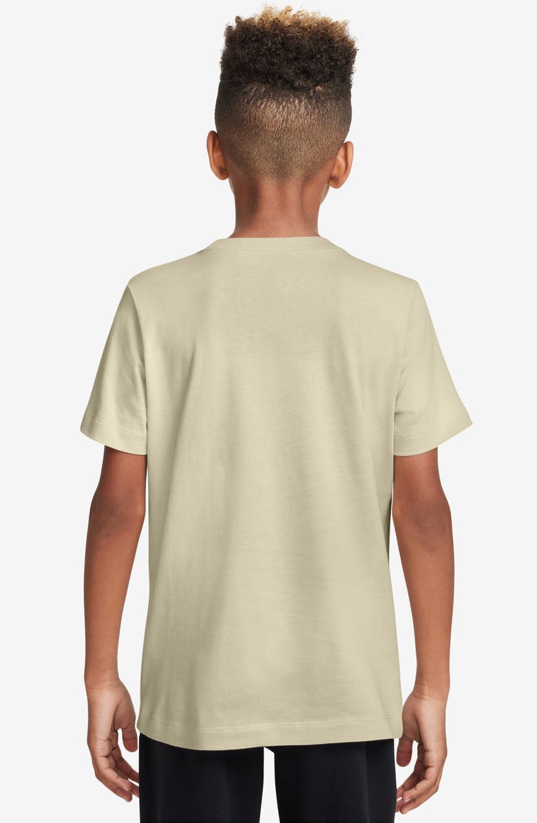 Nike Kids' Sportswear Club Graphic T-Shirt, Alternate, color, Light Khaki