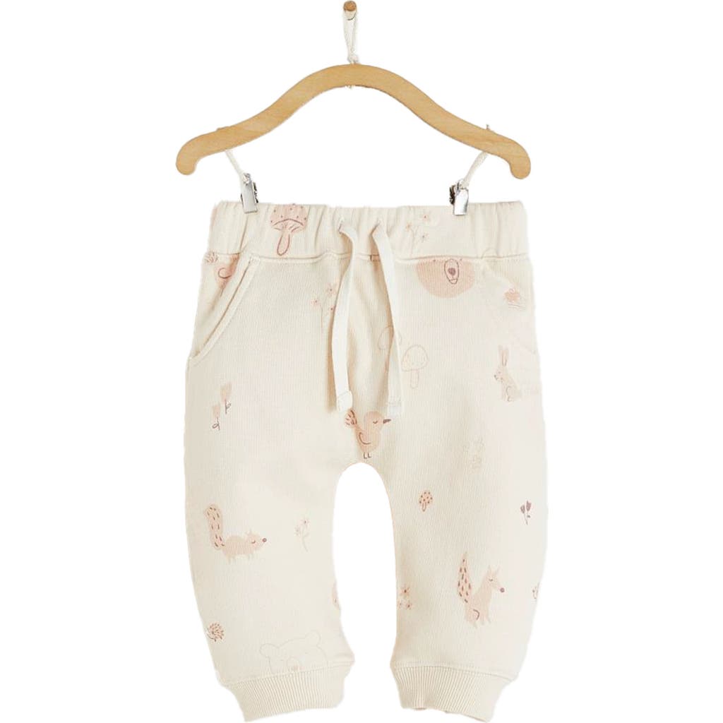 Babycottons Tree Printed Jogger In Multicolor
