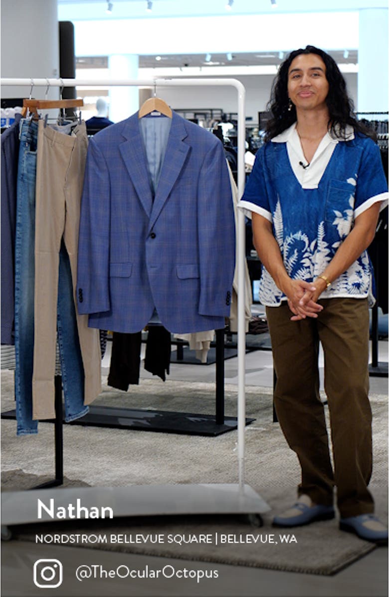 Plaid Wool Sport Coat, sales video thumbnail