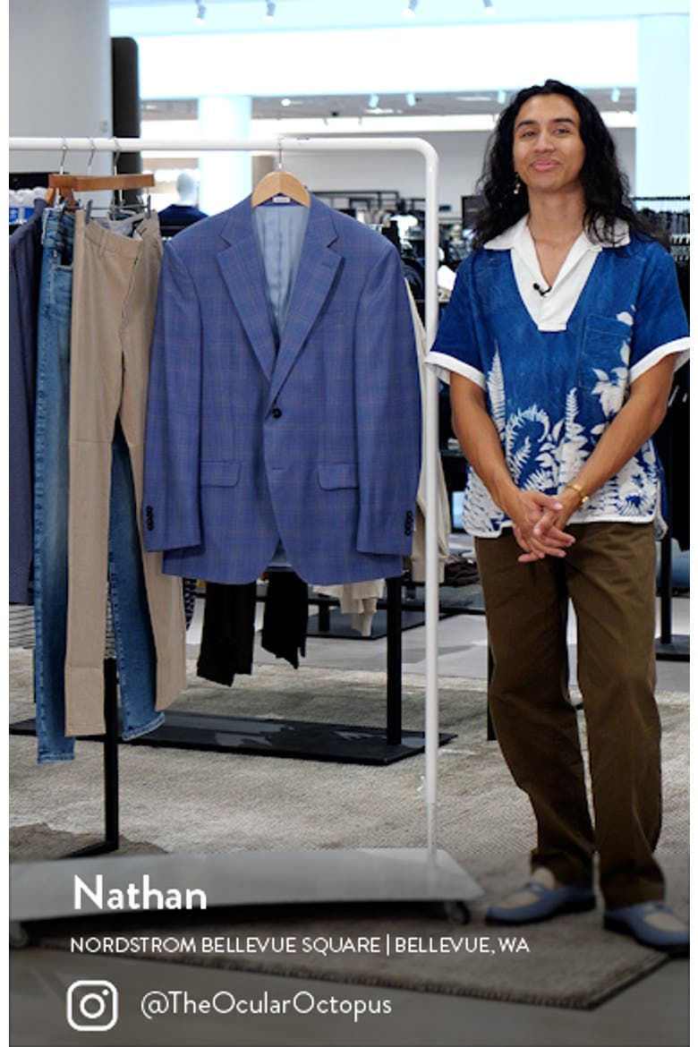 Plaid Wool Sport Coat video