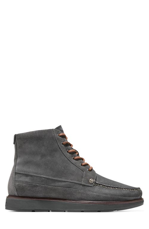Cole Haan Muir Waterproof Moc Toe Boot In Gray