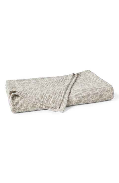Mirada Organic Cotton Matelassé Throw Blanket